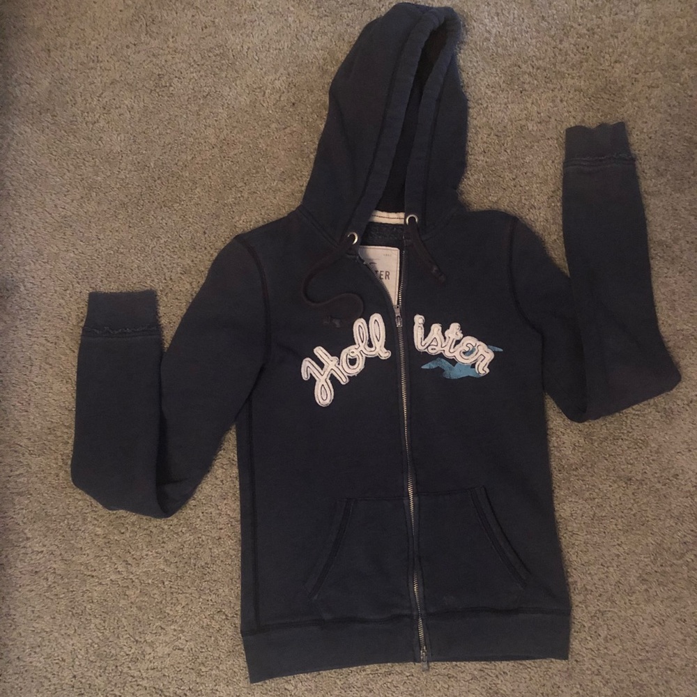 Hollister full zip sweatshirt